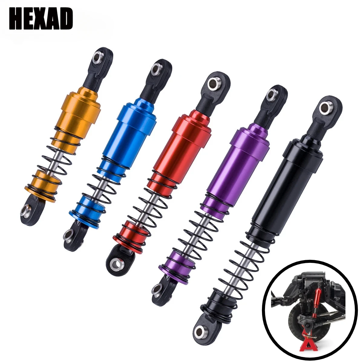 Алюминиевые амортизаторы с большим отверстием 75/85/95/105/115 мм масляный демпфер для