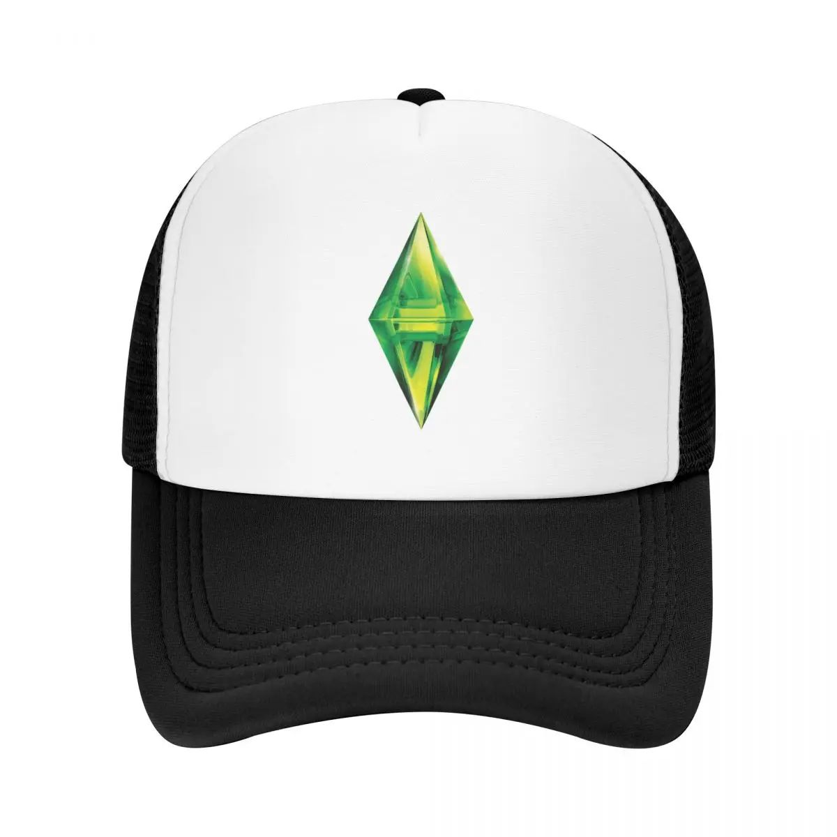 

Персонализированная бейсбольная кепка с логотипом Sims Plumbob Кепка-тракер Спортивная Мужская Женская Мужская Регулируемая Летняя женская кепка