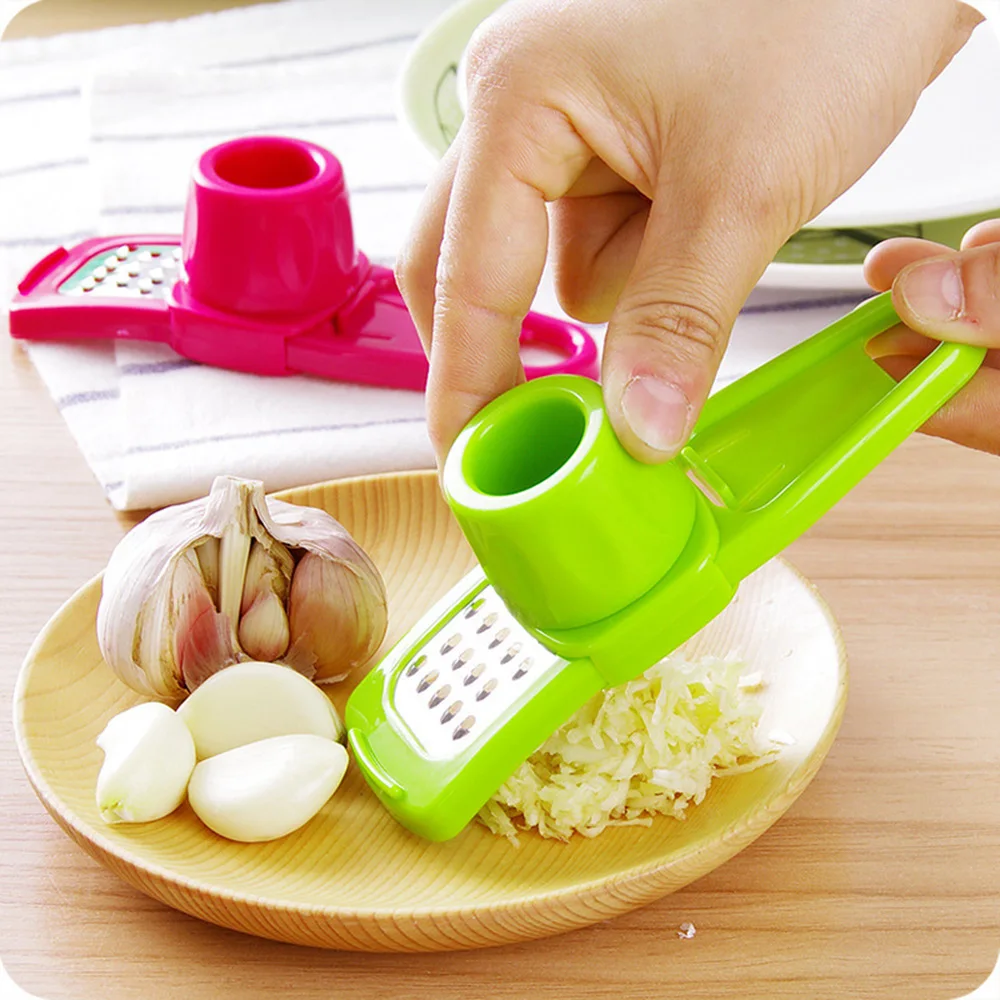 

Multifunction Garlic Chopper Ginger Garlic Crusher Press Fruit Vegetable Peeler Manual Garlic Mincer Kitchen Grater Grinder Tool