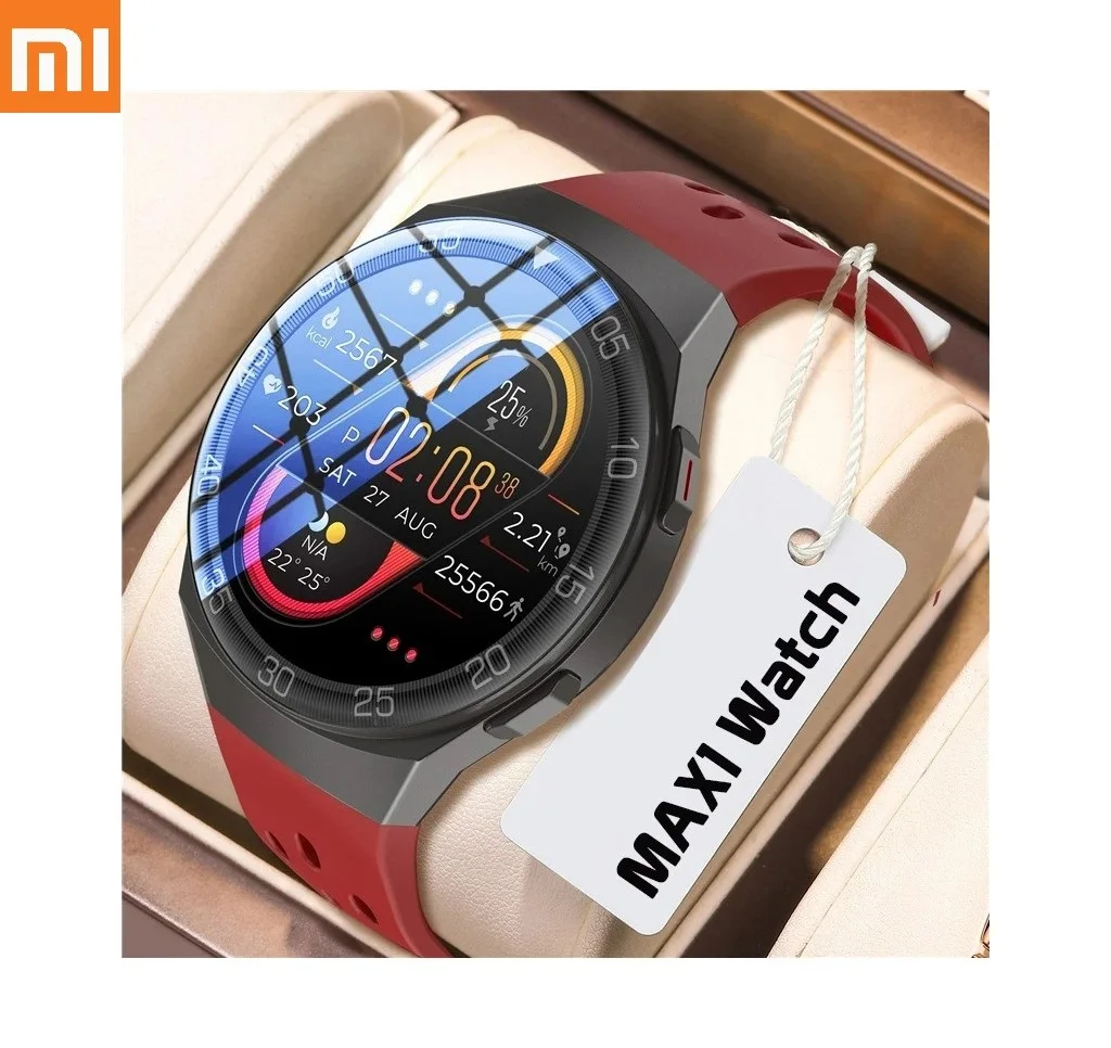 

XIAOMI 2022 New Smart Watch Men Full Touch Screen Sport Fitness Watch IP67 Waterproof Bluetooth For Android ios smartwatch