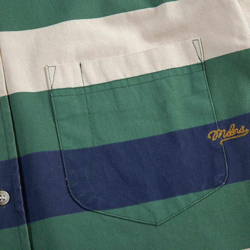 Японский основный бренд Madness Полосатая рубашка Sedate Successful Мужская серия