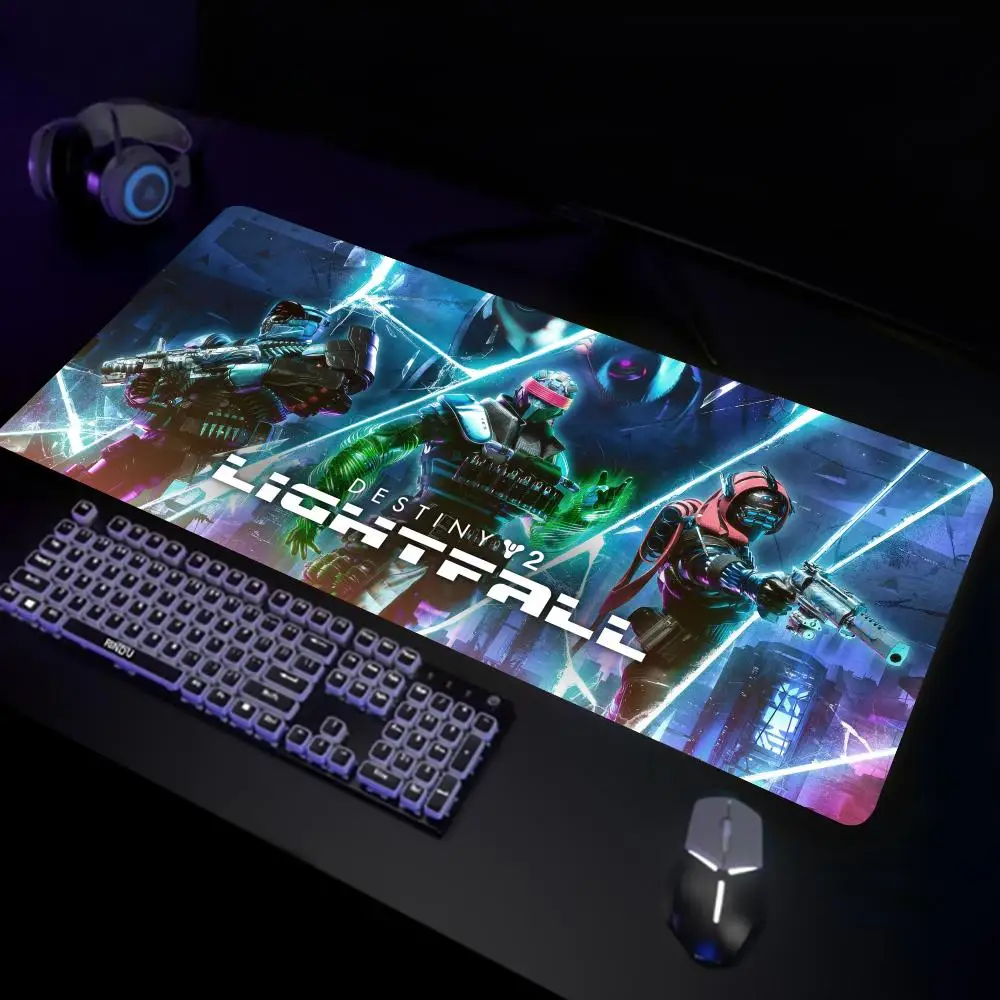 Фото Hot game Destiny 2 Mouse Pad Tapetes de Mesa Teclado, Borracha Kawaii, Tapete de Mesa Antiderrapante, XXL,90x40cm №5
