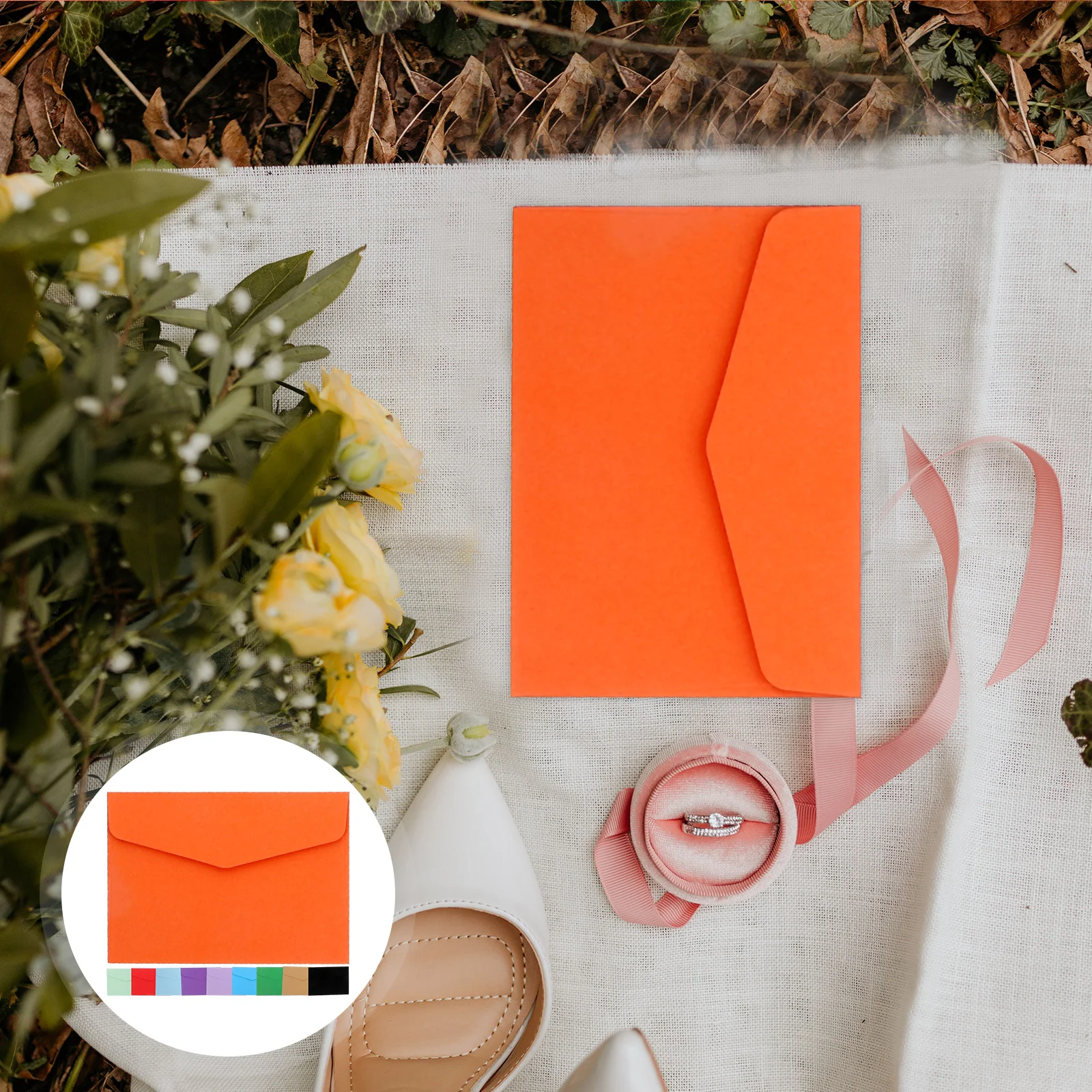 

60 шт., цветные маленькие конверты для монет