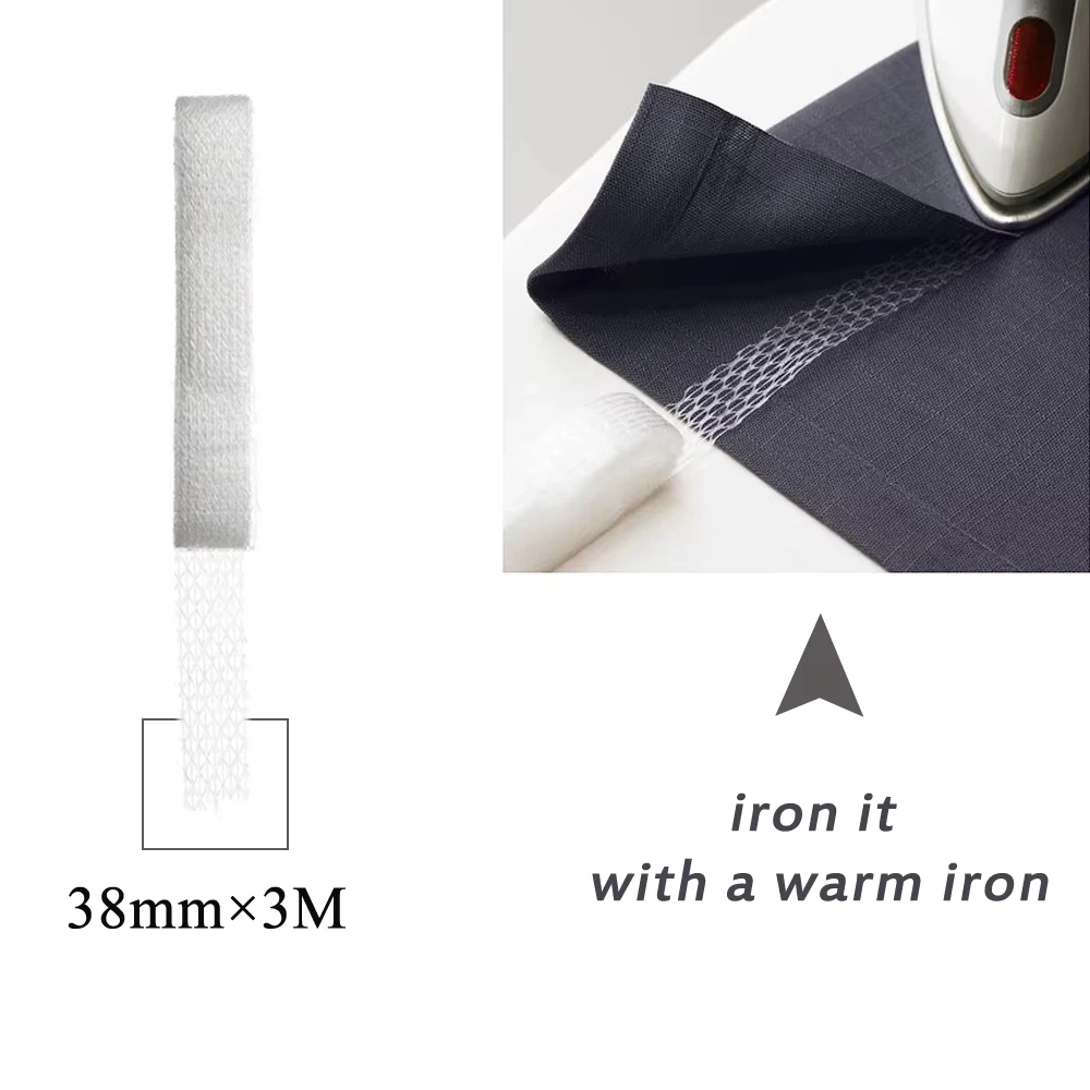 1/5 шт. клейкая лента для плавления ткани подшивки поворотный подол нетканая