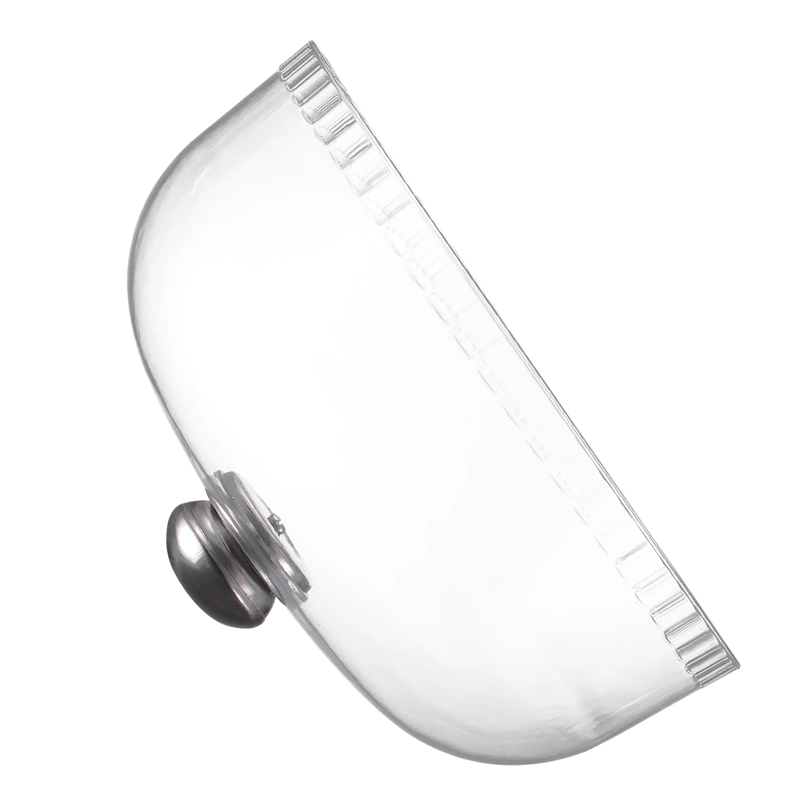 

Cover Dome Cakemicrowave Splatter Display Stand Plate Glass Clocheacrylicclear Dessert Lid Domestransparent Snack Cupcake Topper