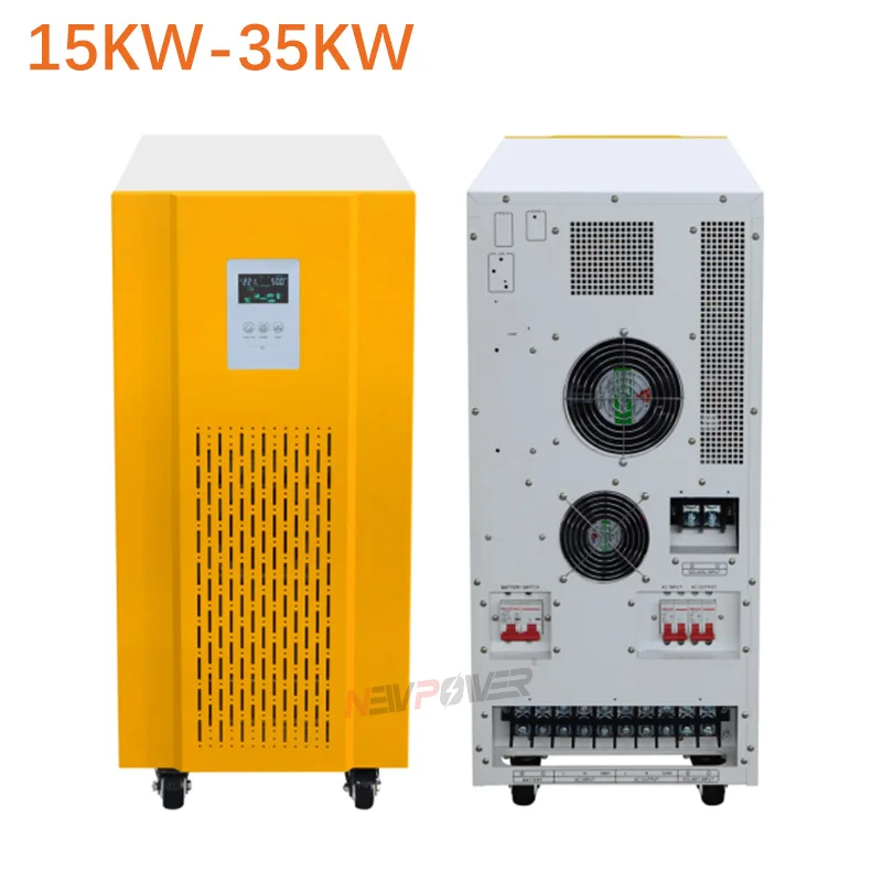 

20KW Pure Sine Wave Solar Hybrid inverter 192VDC TO 220V 110VAC 20000W With MPPT Controller Charging Power Inverter 360Rotatable