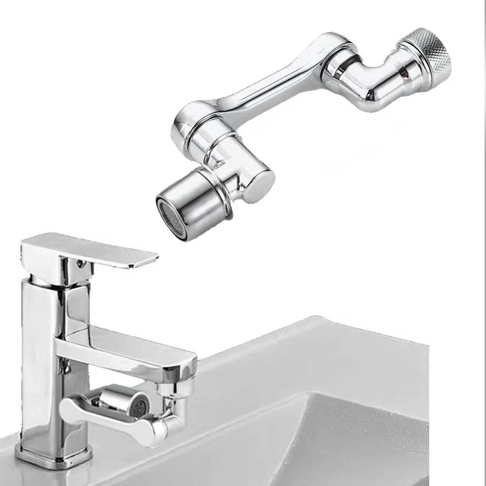 

Экономичный аэратор с поворотом на 1080 градусов и защитой от брызг