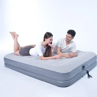 inflatable mattress household double air bed double layer built in pump lazy portable air cushion lunch break folding bed