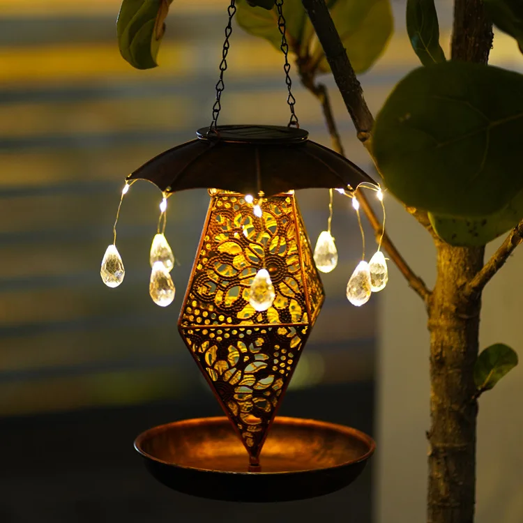 Garden Decoration Dynamic Garden Raindrop Effect Light