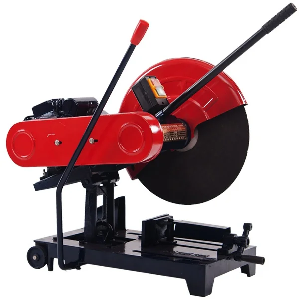 

NEW 2021 High-Power Channel Steel Wood Stone Non-Tooth Saw Industrial Profile Double Handle Desktop Steel Cutting Machine
