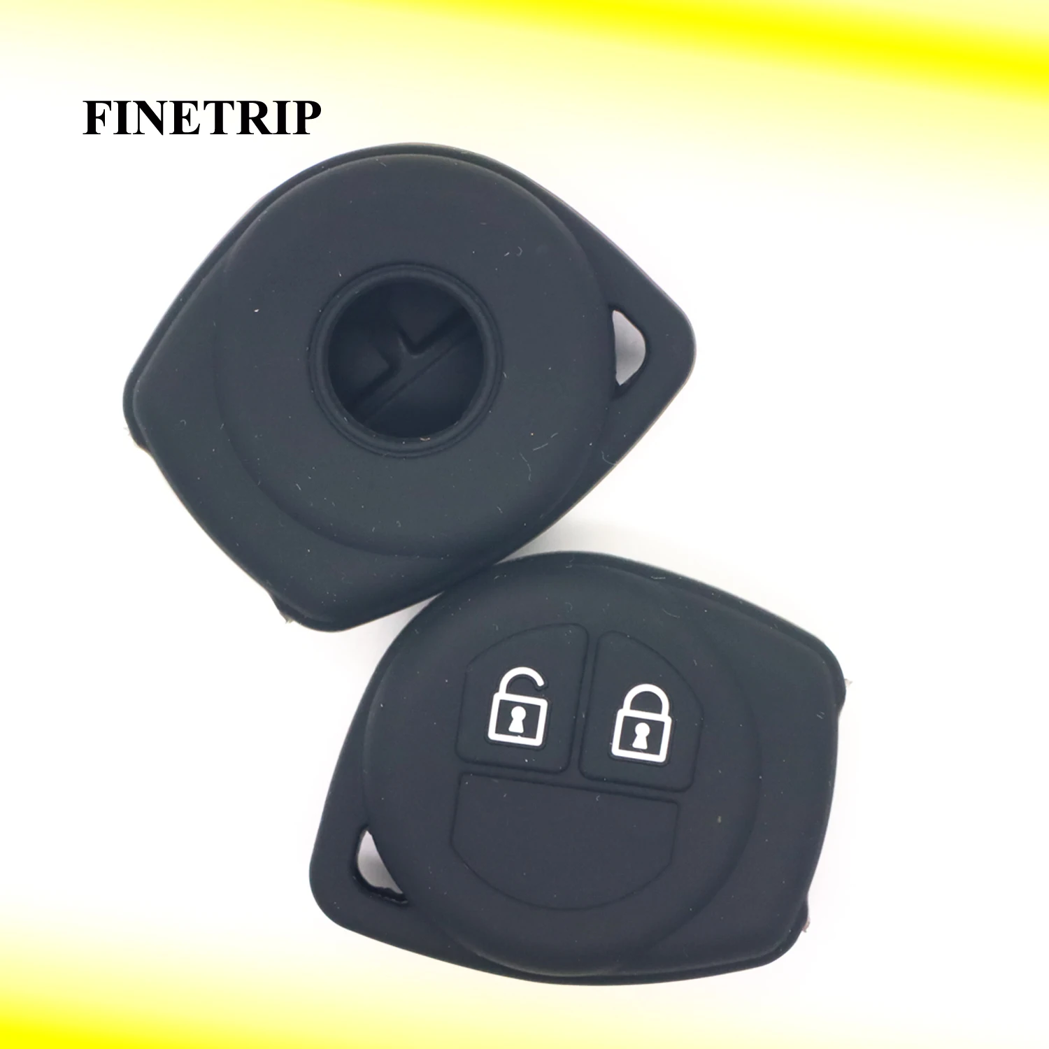 

Fob For Suzuki Swift Grand Liana Silicone Car Key Cover Cap For Suzuki SX4 Window Vitara Amagatarai Key Case For Keychain Alarm