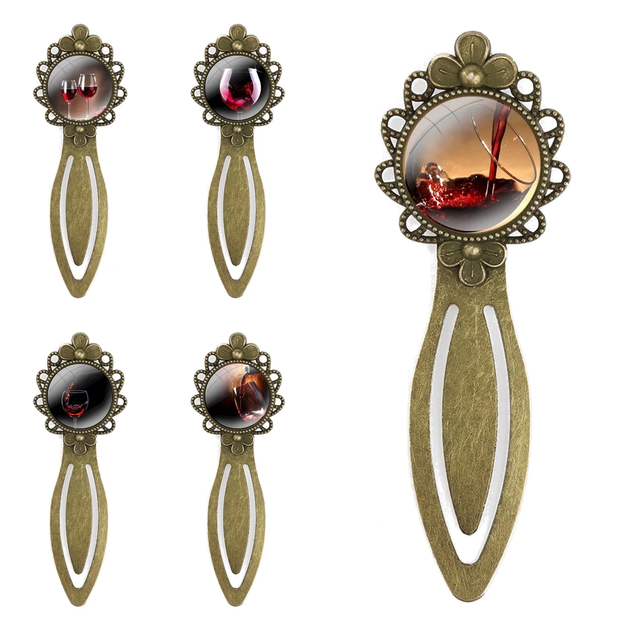 

Креативные металлические закладки подарок для друзей канцелярские принадлежности для школы и офиса модный мультяшный подарок симпатичный стильный бокал для красного вина