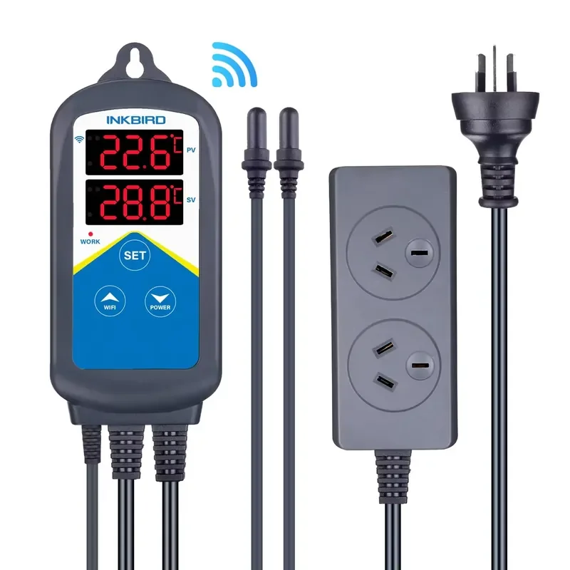 Фото Контроллер температуры Inkbird ITC-306A Plug and Play для аквариумов, рептилий, террариумов №1