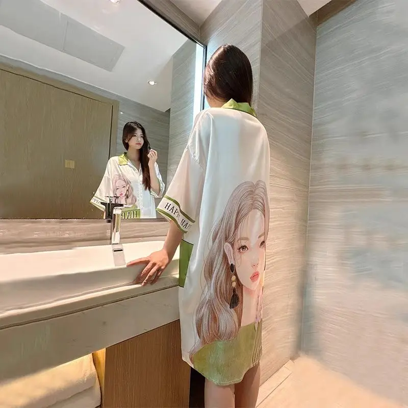 Женская шелковая пижама