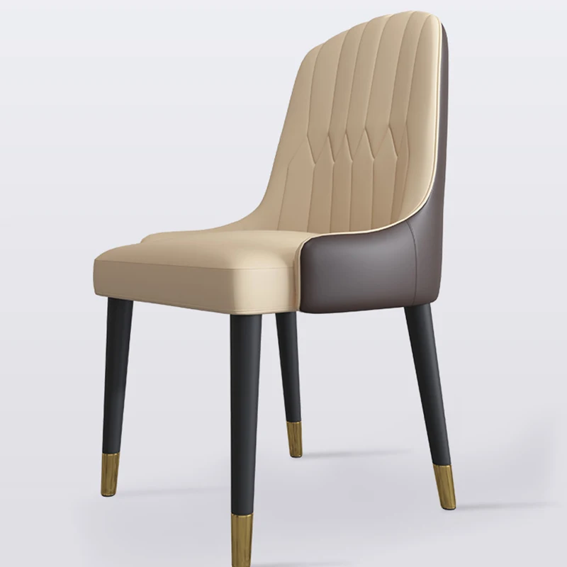 

Деревянные офисные удобные обеденные стулья, современные кожаные дизайнерские обеденные стулья, мягкие стулья для ожидания, мебель в скандинавском стиле