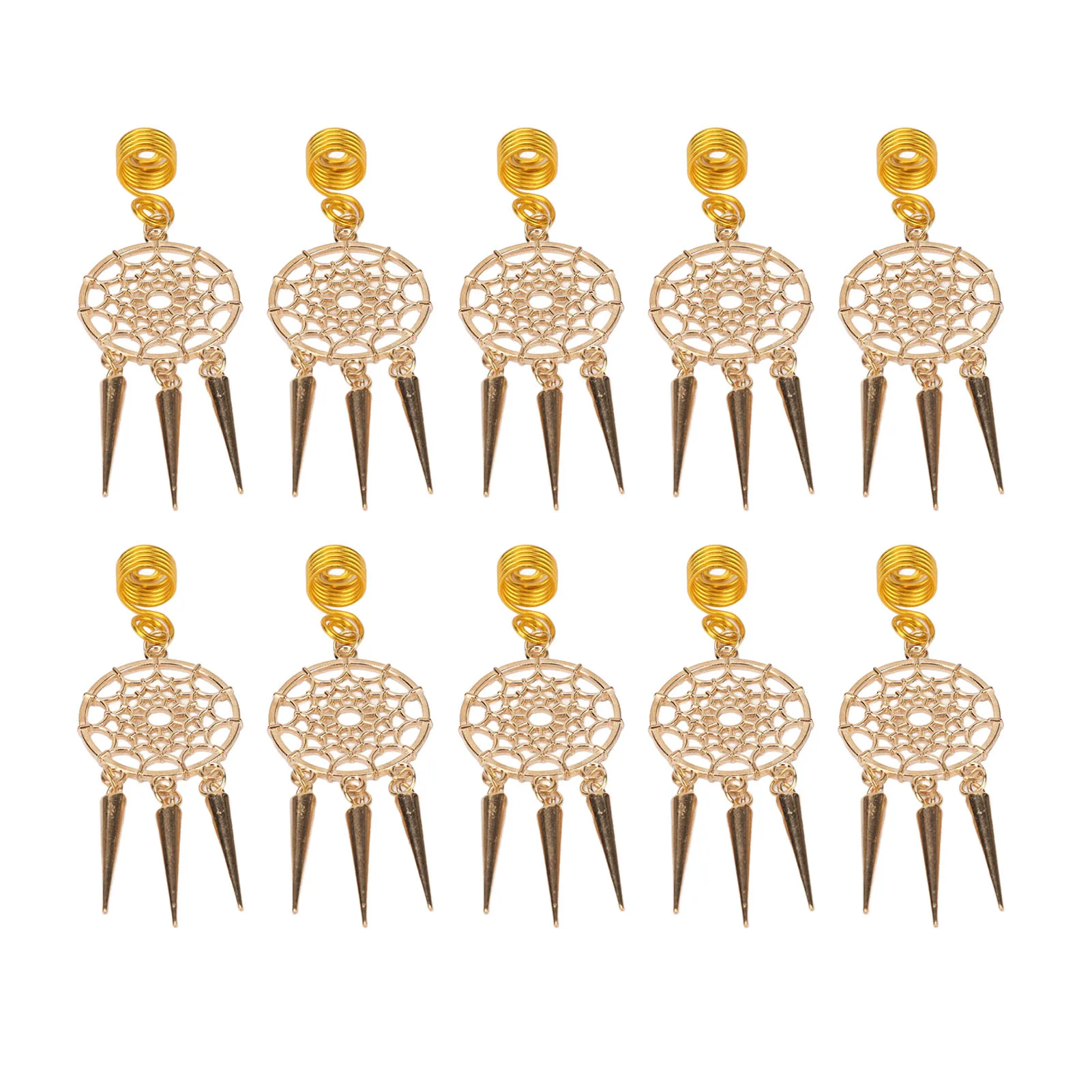 

Подвеска для бороды, дредов, паутина, золотые аксессуары для бороды, дредов, унисекс, сплав для свадеб для женщин