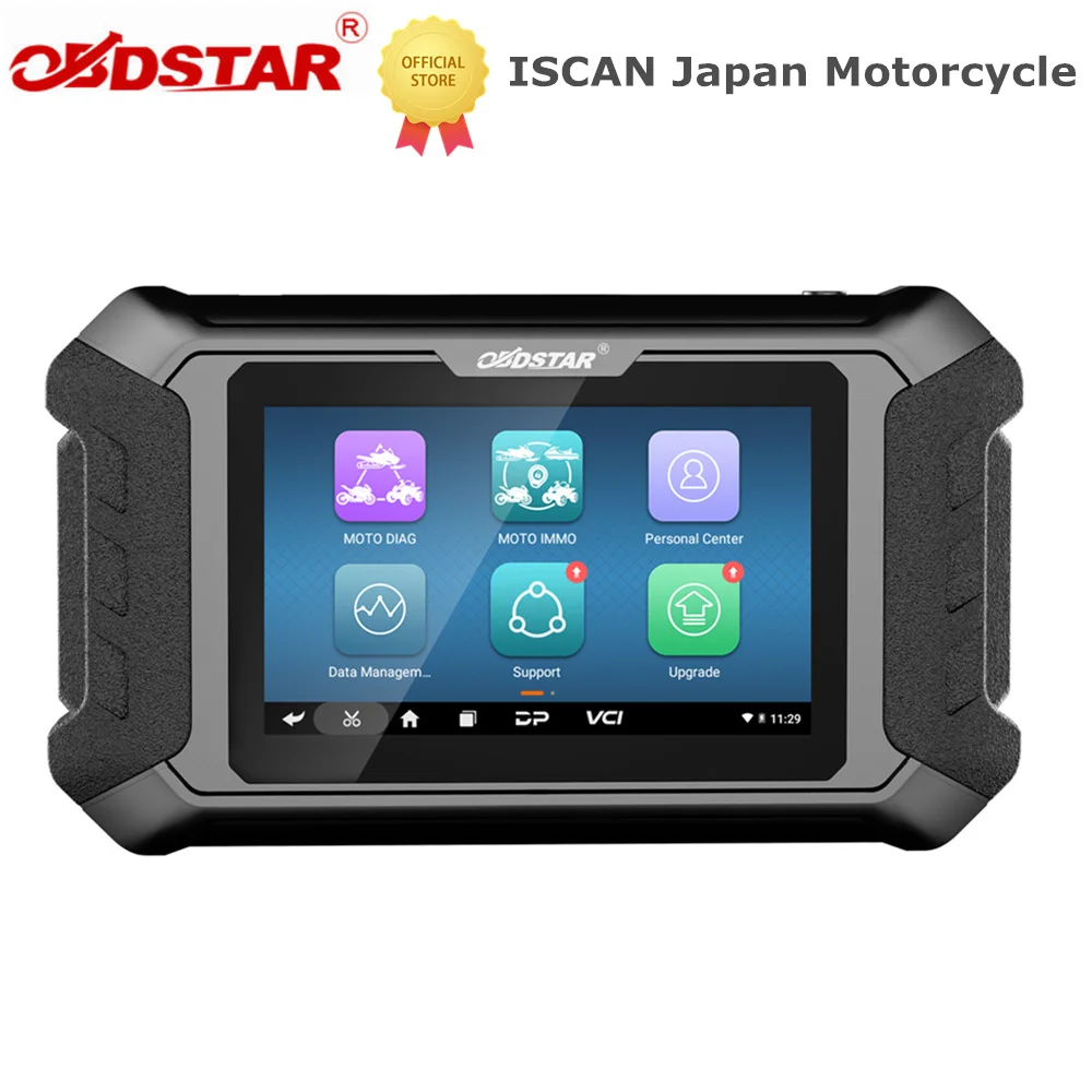 

OBDSTAR iScan Japan Motorcycle for HONDA/KAWASAKI/SUZUKI/YAMAHA Diagnostic Tool Support IMMO Programming with Multilanguages