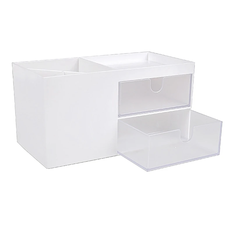 

Makeup Organizer Large Capacity Cosmetic Storage Box Organizer Desktop Jewelry Nail Polish Makeup Drawer Container