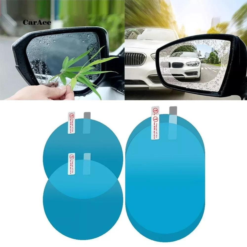 

Car Rain Film Rear view Mirror Protective Film Anti Fog Membrane Anti-glare Waterproof Rainproof Car Mirror Window Clear