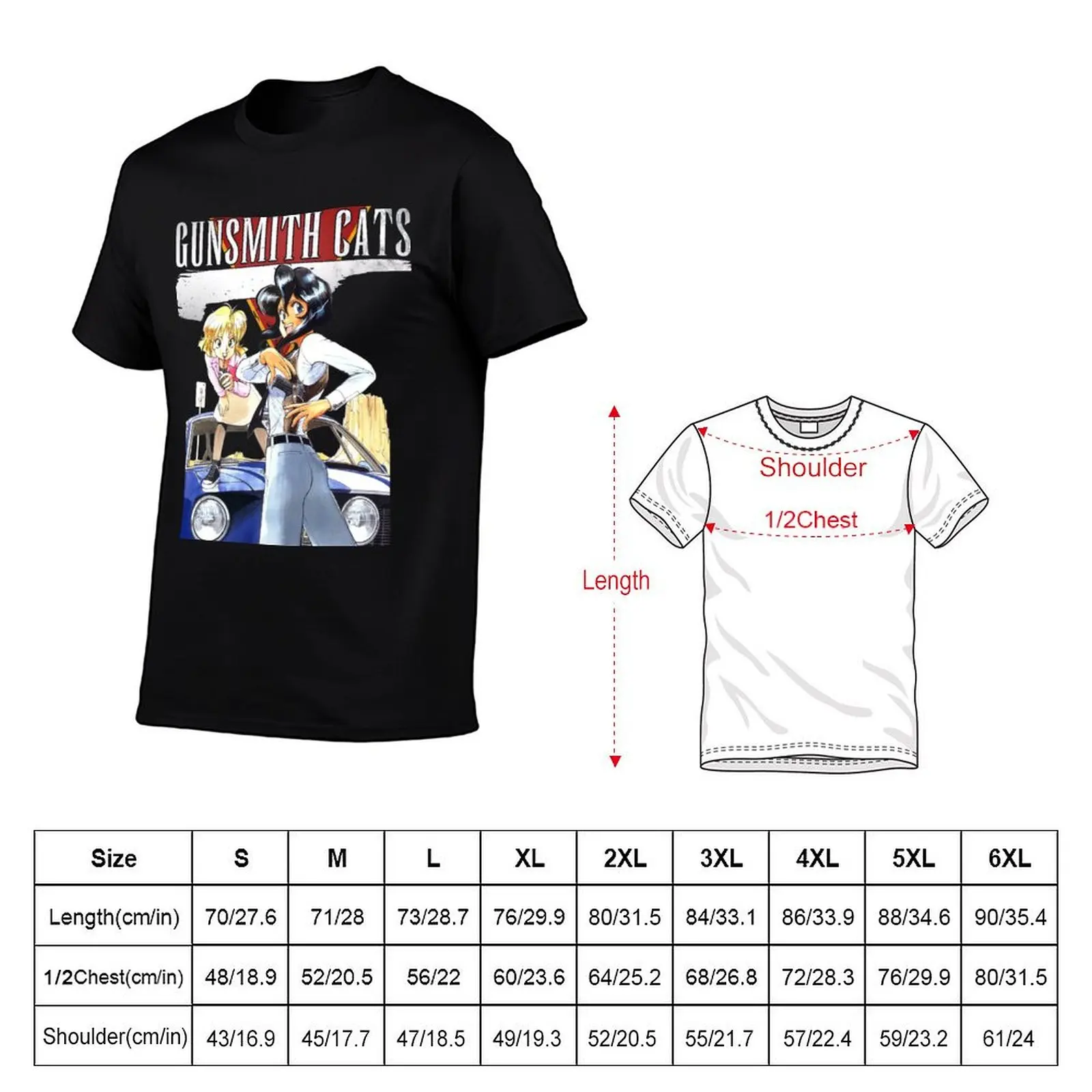 Винтажная футболка с принтом «Gunsmith Cats» (art.: 3920dcd92c0d4) - 3920dcd92c0d4
