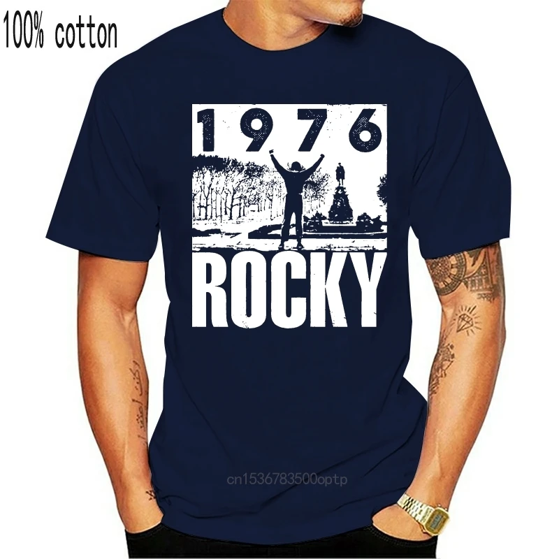 

Camiseta Rocky Balboa New Black & oficial Rocky 1976 & In 100% algodón Sm 4Xl