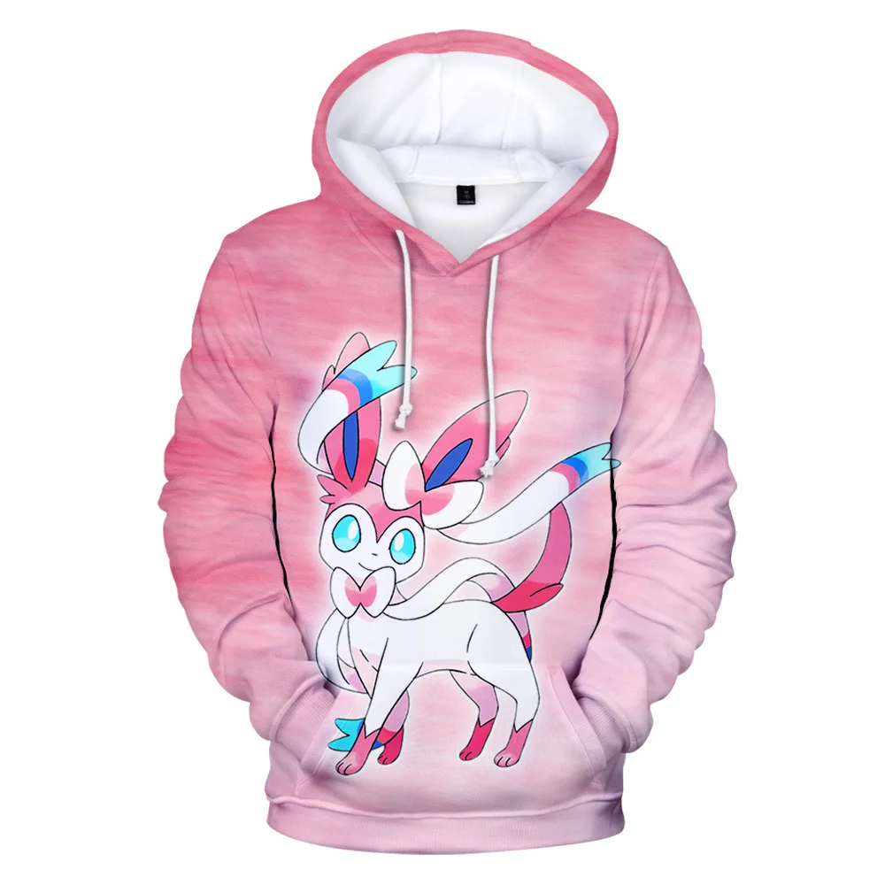 

New Pokemon Pokemon Pikachu Casual Fashion Hooded Sweatshirt Children's Clothing Autumn Sweatshirt Children's Best Gift