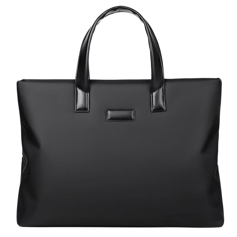 

Business Men Hand Bag Office Laptop Briefcase Nylon Waterproof Laptop Bag