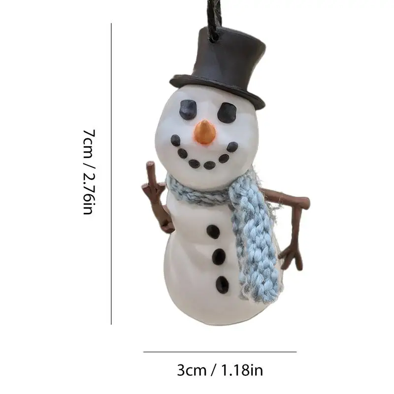 Рождественская елка подвеска в виде снеговика Рождественский снеговик фигурка