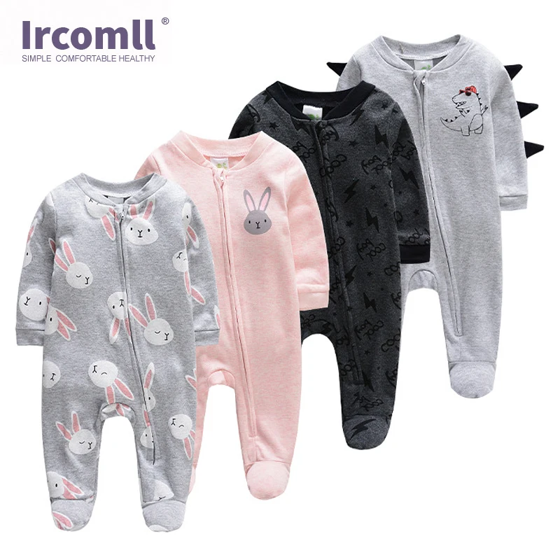 

Ircomll Toddler Boy Clothes Bodysuit For Newborns One Piece Footies Cotton Soft Cartoon Jumpsuit For Kids For 0-12m