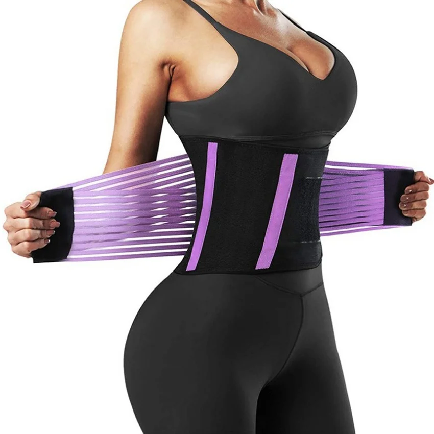 

Womens Binders Shapers Body Waist Cincher Trainer Female Modeling Strap Wrap Slimming Sheath Flat Belly Belt Reducing Girdles