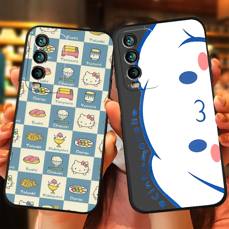 

Hello Kitty 2023 CASE Phone Cases For Xiaomi POCO F3 X3 GT M3 Pro X3 NFC Redmi Note 10 10Pro 10S Coque Soft TPU Back Cover