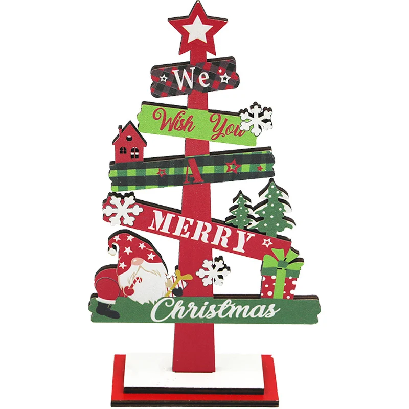 

Деревянная новогодняя елка homearound