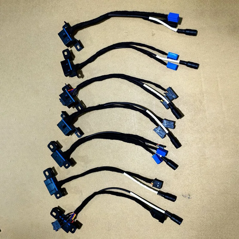 7 шт. тестовые кабели для Benz All EZS W209/W211/W906/W169/W208/W202 Mercedes lock OBD EIS ELV испытательная