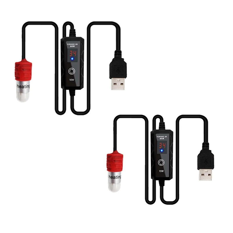 Мини-аквариумный нагревательный стержень маленький аквариум мини-нагреватель