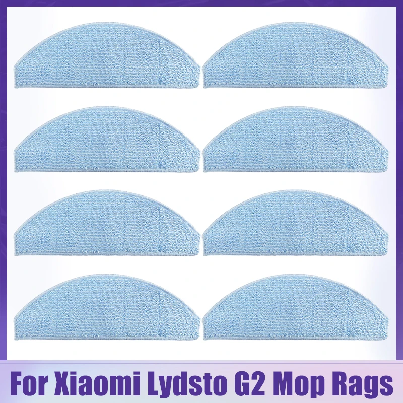 

Моющиеся тканевые детали для швабры для робота-пылесоса Xiaomi Lydsto G2, сменные высококачественные тряпки для швабры, накладки, аксессуары