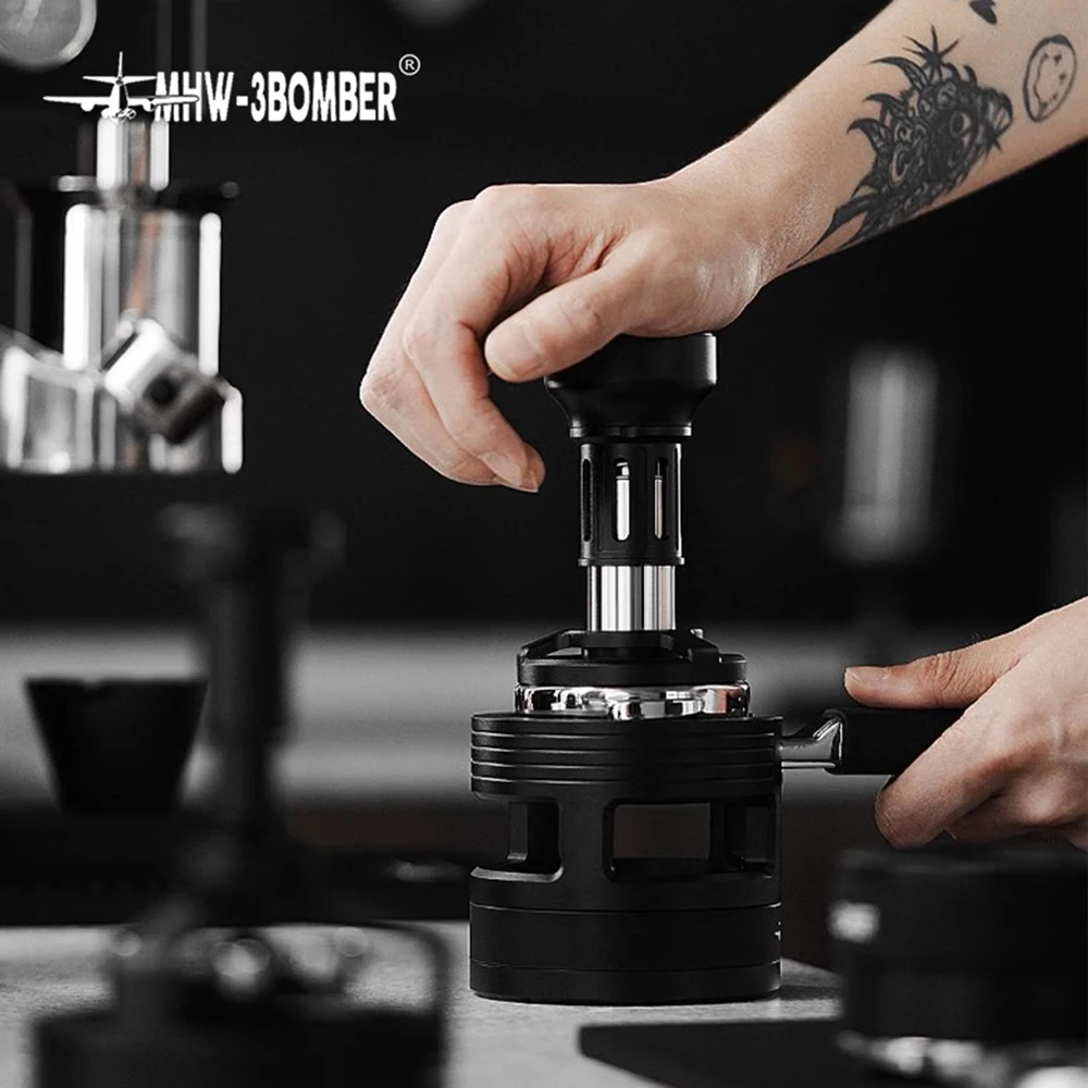 Тампер для кофе эспрессо с постоянным давлением 58 35 мм