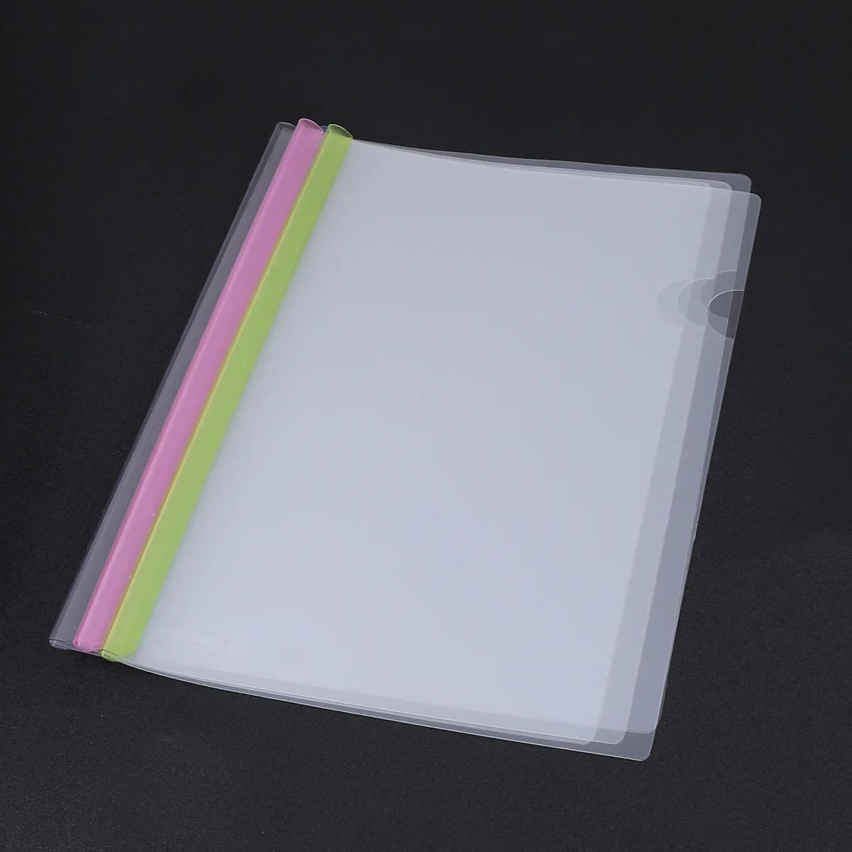 

10PCS Lightweight Transparent PP Practical File Folder for School Home Office