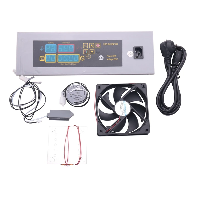 

Egg Incubator Controller Set Incubator Spare Parts Controller Accessories For Hatching Chicken Duck Goose(EU Plug)