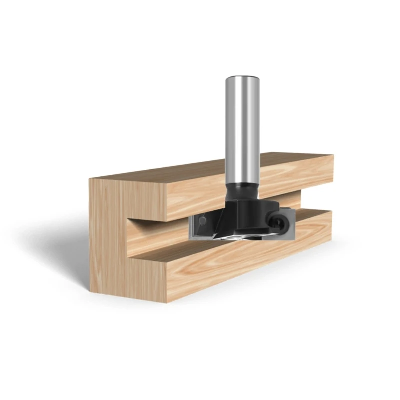 

Spoilboard Surfacing Router Bit 2 Flutes Insert Carbide Planer Router Bit Steel Drop Shipping