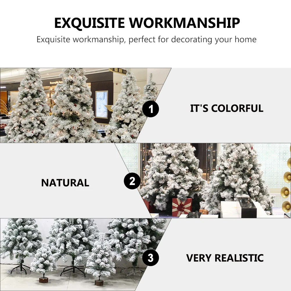 

Artificial Christmas Tree Simulation Xmas Ornament Exquisite Home Decor Pvc Classic