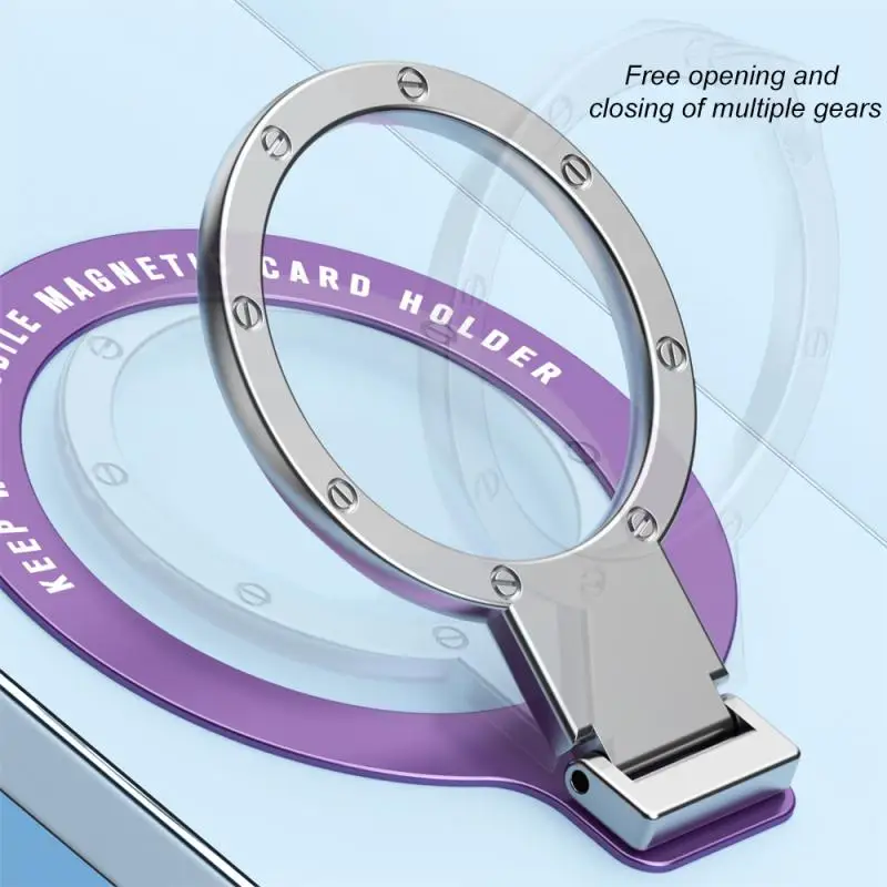 

Wireless Charging Bracket Mobile Phone Ring Bracket Material Ultra-thin Shape Material Ultra-thin Shape Bracket Desktop