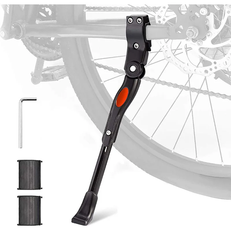 Регулируемая подставка для велосипеда алюминиевая задняя боковая 22-27 дюймов