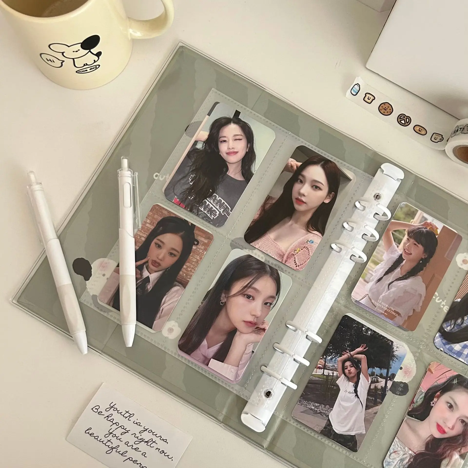 Обложка для журнала A5 A6 с рисунком щенка идол Kpop альбом хранения карт милый