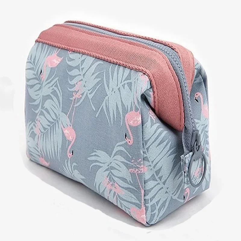 

Women Travel Animal Flamingo Make Up Bags Girl Cosmetic Bag Makeup Beauty Wash Organizer Toiletry pouch Storage Kit Bath Case