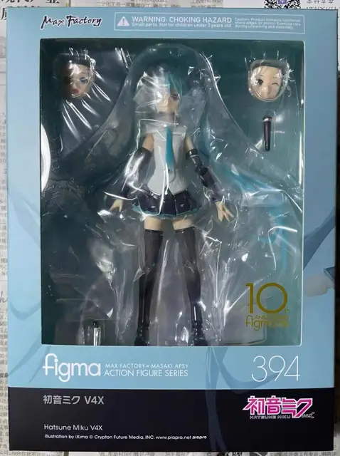 Фигурка Max Factory Figma 394 Hatsune Miku VOCALOID V4X | AliExpress
