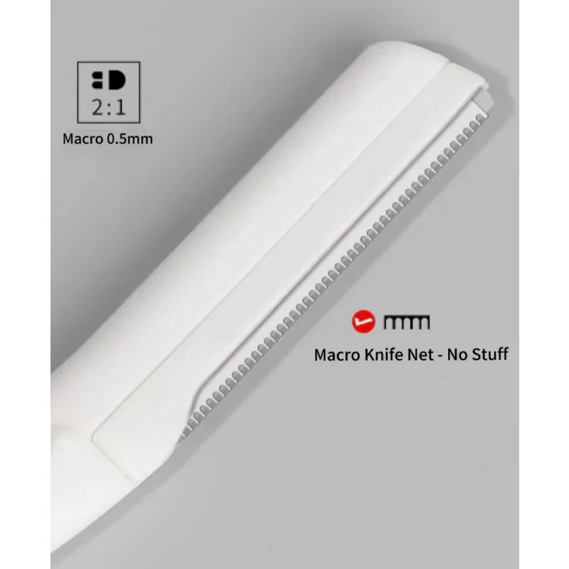 Макроскребок для бровей из нержавеющей стали