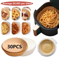3050pcs air fryer disposable paper for air fryer cheesecake air fryer accessories parchment wood pulp steamer baking paper