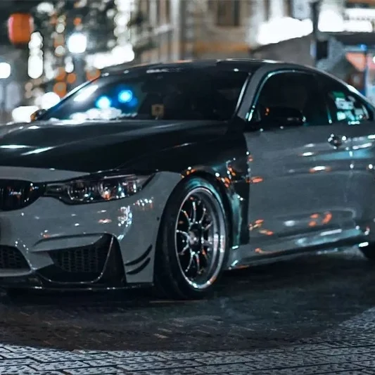 Фото Воздухозаборник переднего крыла из карбона в стиле OEM для F80 M3 2014-2018 №3