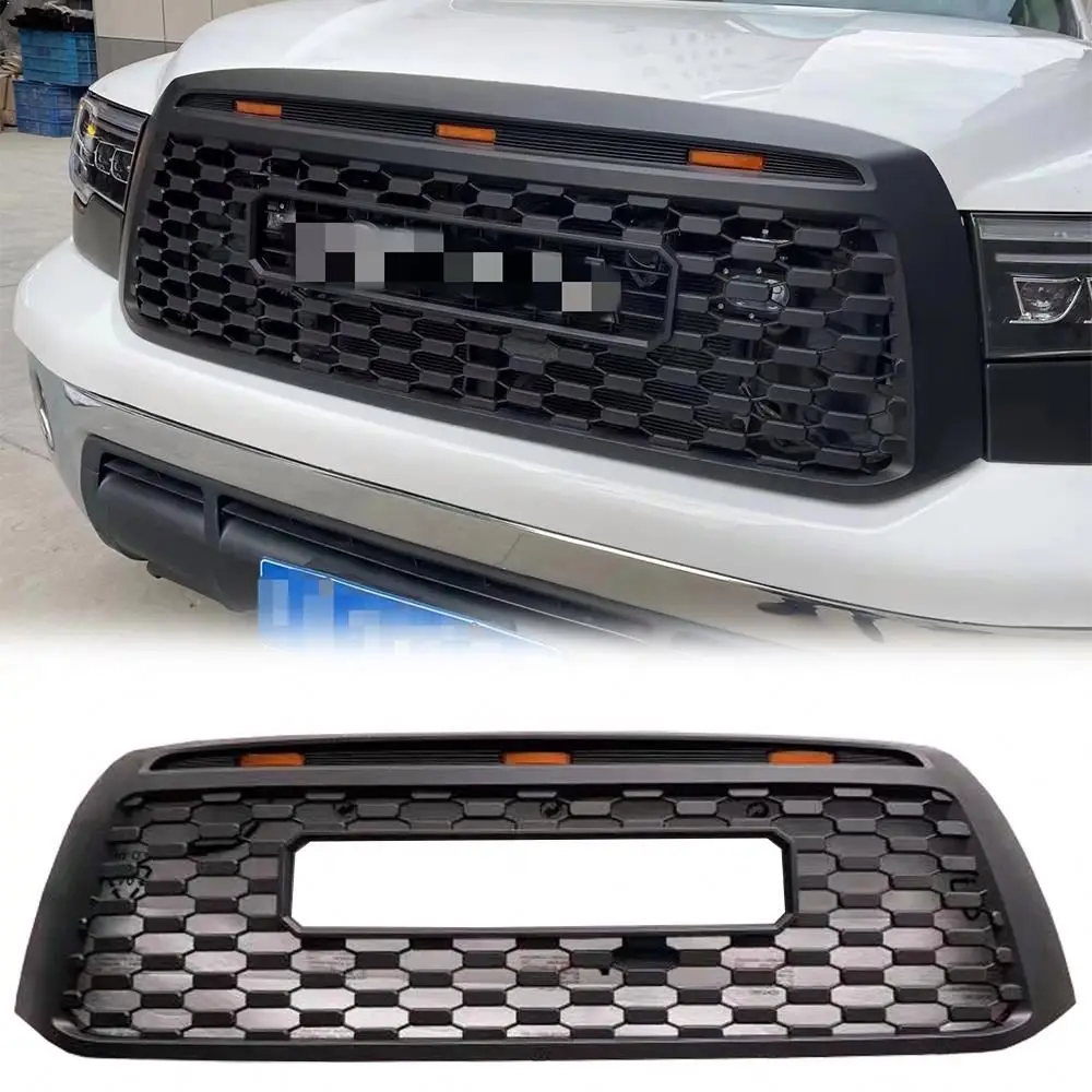 

2007 2008 2009 2010 pickup bodykit accessories Front car grille with light for TOYOTA tundra
