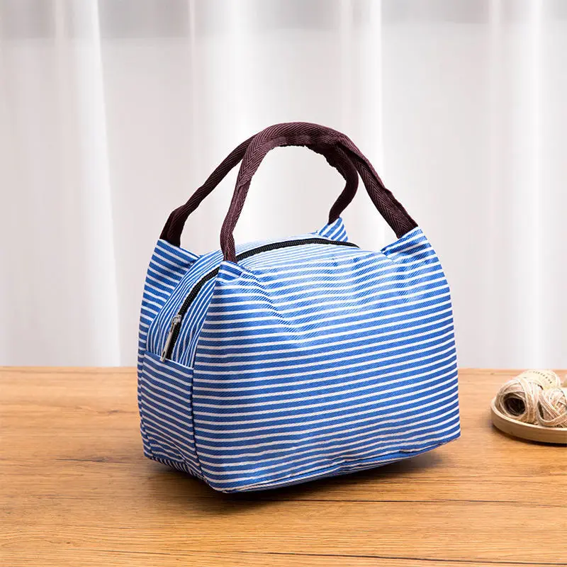 

Портативный Ланч-бокс с термоизоляцией, сумка-холодильник для пикника, мешок для бенто, школьный контейнер для хранения еды